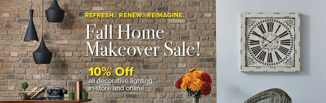 Fall Home Makeover Sale